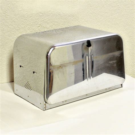 vintage metal bread boxes|old fashioned metal bread box.